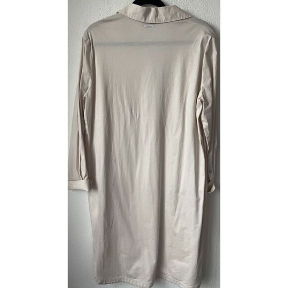 MAX MARA LEISURE Rimmel Cotton Shirtdress size Large - Picture 4 of 4